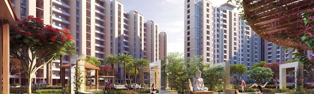 Image showcasing comfortable flats and modern apartments in Zirakpur, offering ideal living spaces.